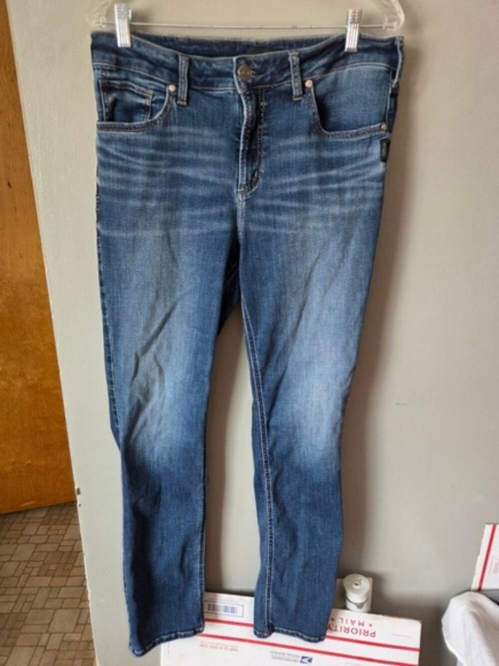 Silver Jeans Women's Skinny Jeans - Blue - Picture 1 of 8